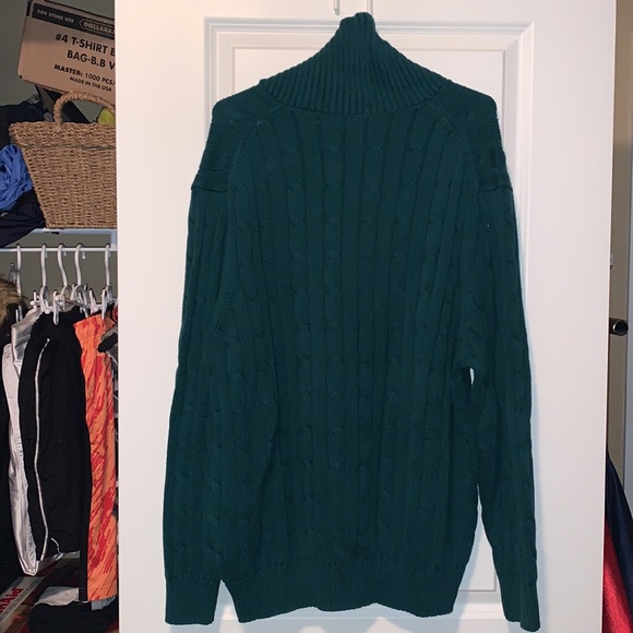 Green Logan Hill Sweater - Picture 2 of 3